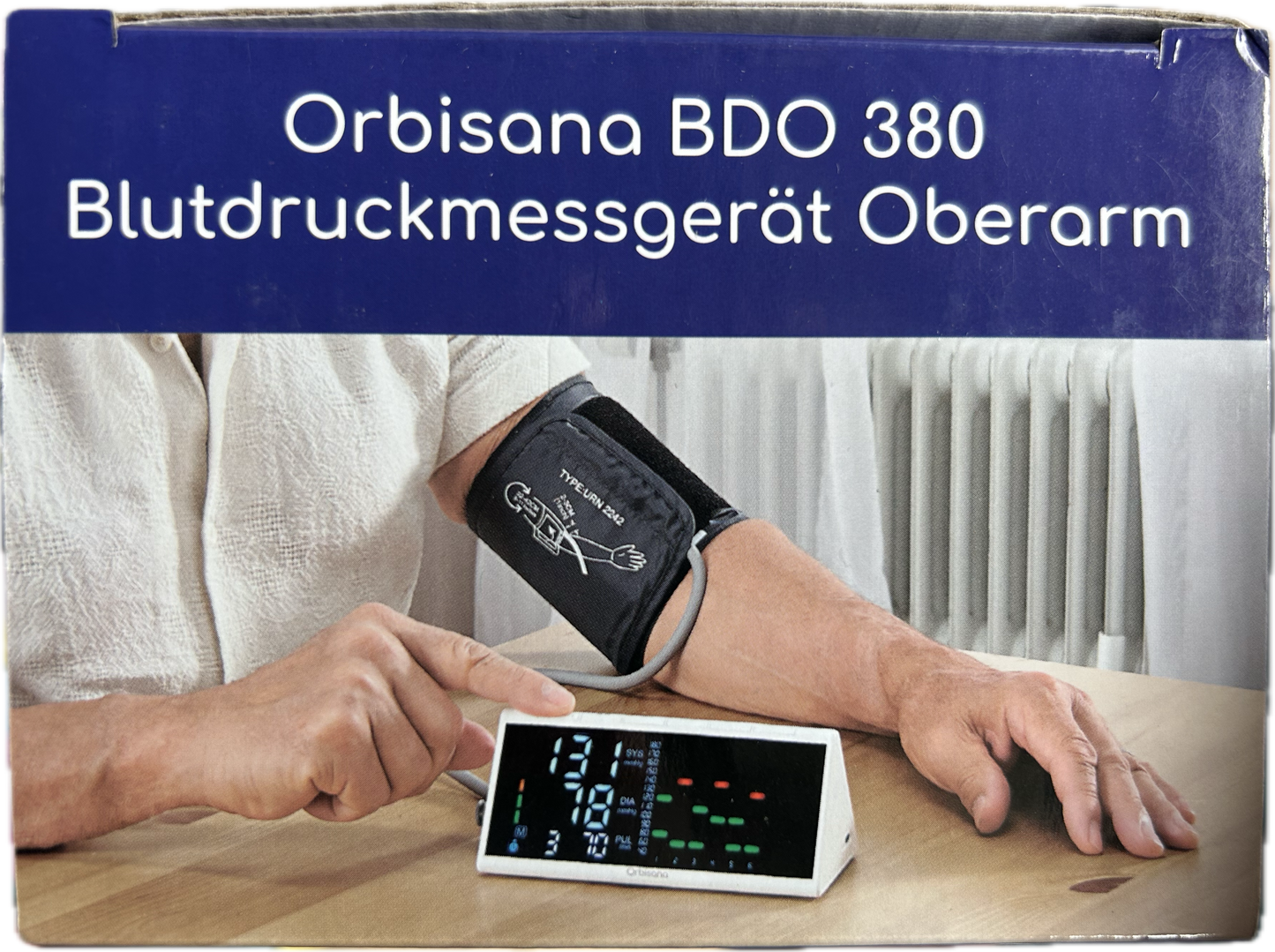 Orbisana BDO 380 Blutdruckmessgerät Oberarm NEU