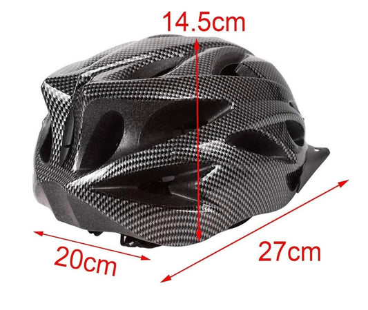 Fahrradhelm, integrierte Form, atmungsaktiv