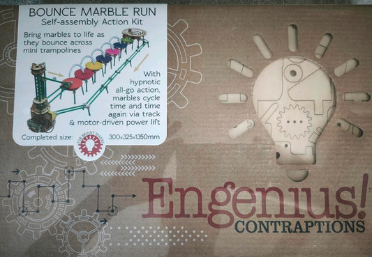 Engenius Contraptions Holz Modellbau Kugelbahn NEU